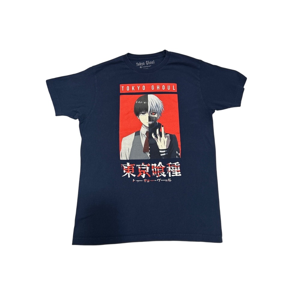Tokyo Ghoul Crunchyroll Anime Graphic Tee T-Shirt Manga‎ Comic Book Medium